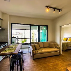 Piscina No Terraco, Sala E Na Bela Cintra Proximo A Paulista Apartamento