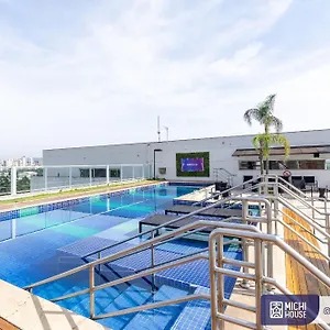 Charmoso Studio Expo Cn Ac/wf/com Garagem Apartamento